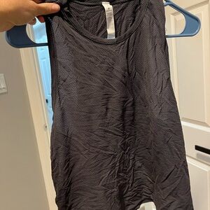 Women's Sleeveless Gray Top